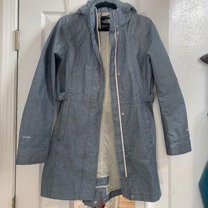 North face rain coat
